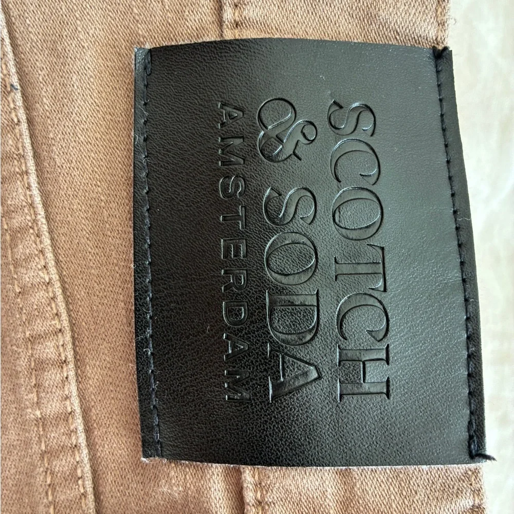Men’s Scotch & Soda Tan Denim Pants 32/32 - Picture 4 of 5
